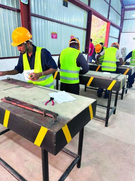 Construction trade training